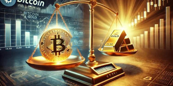 特朗普关税威胁资金现大量避险趋势！黄金突破阻力！比特币下个涨？