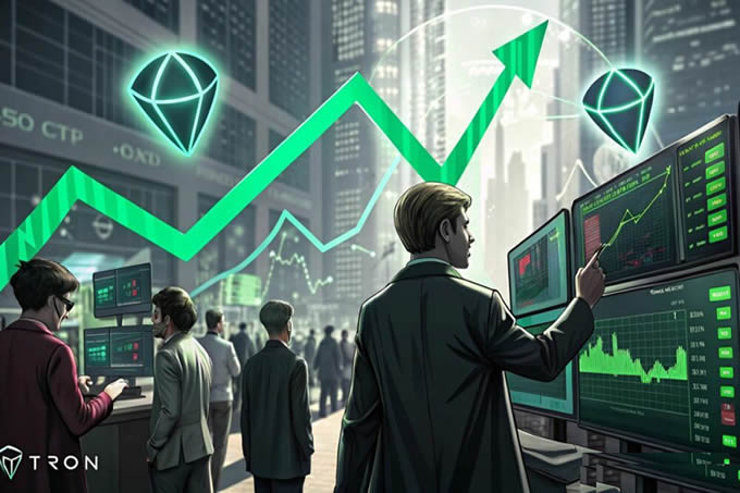 Tron的市场进入稳定阶段 - 对TR的突破是未来的吗？