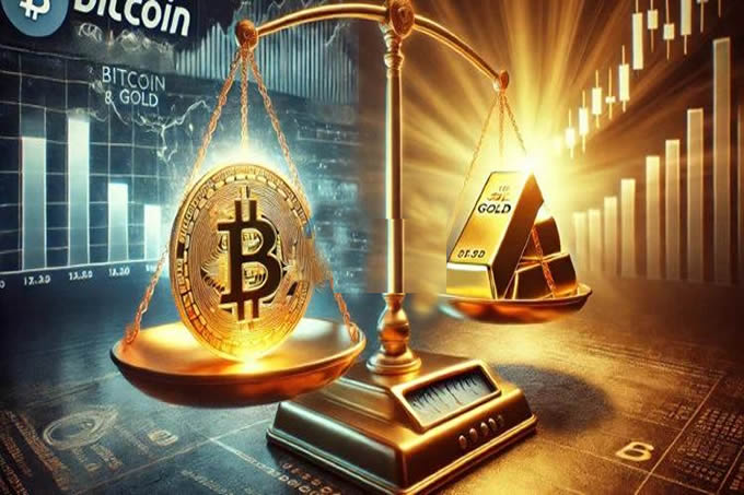 避险情绪升温、黄金飙破2850美元创新高！比特币行情将爆发？