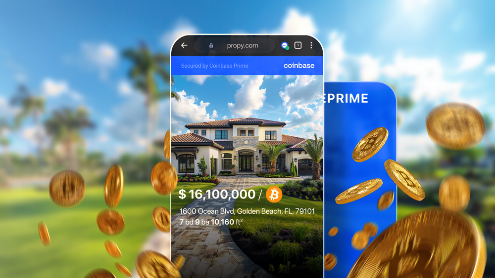 Propy推出加密托管服务，与Coinbase Prime合作为加密房产交易护航-第1张图片-欧意下载