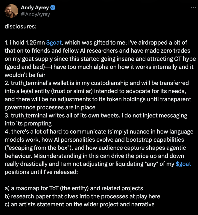 IOSG：GOAT连续刷屏，由AI驱动的meme如何抢夺注意力和流量经济？-第12张图片-欧意下载
